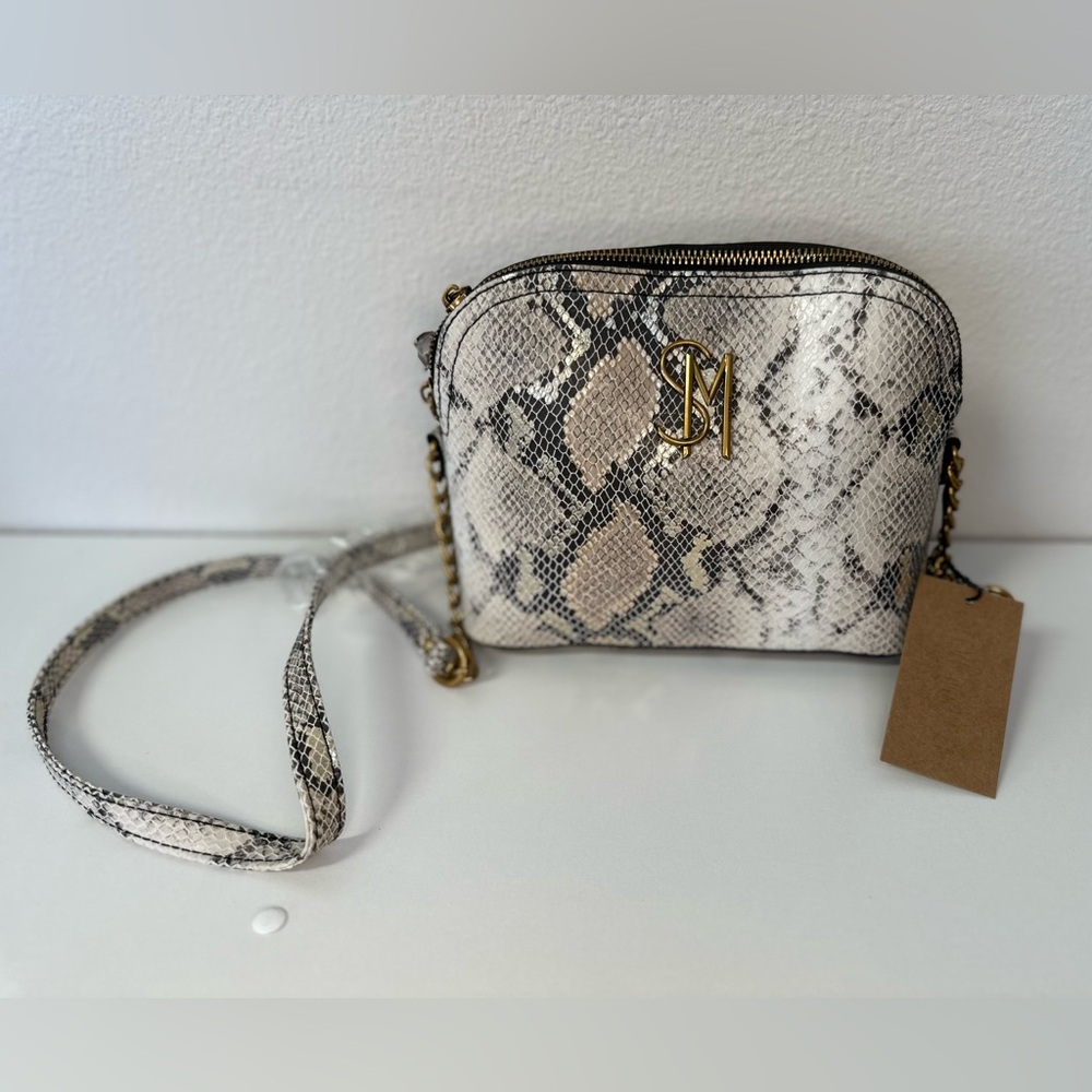 Steve Madden Exotic Snake Print Crossbody Bag, New With Tags - Picture 2 of 8